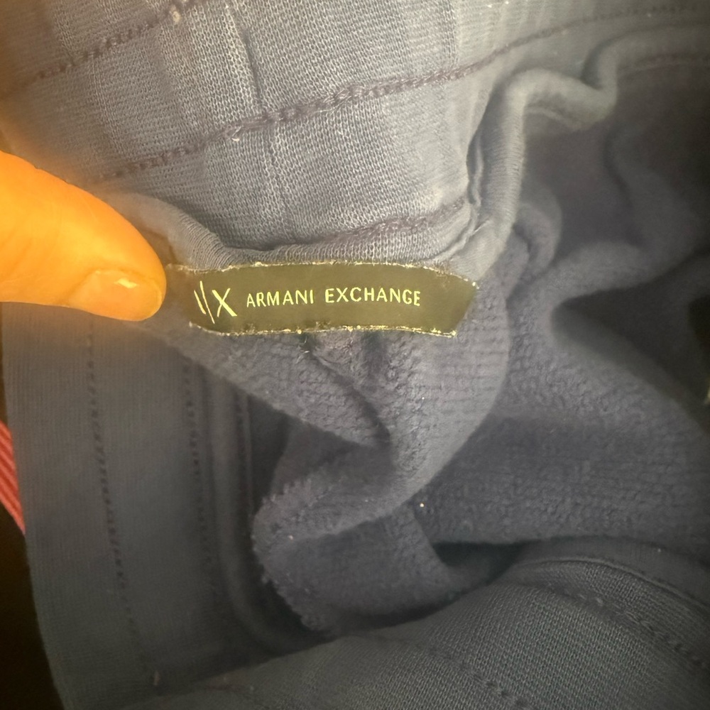 Armani Exchange Deep Blue Knitwear